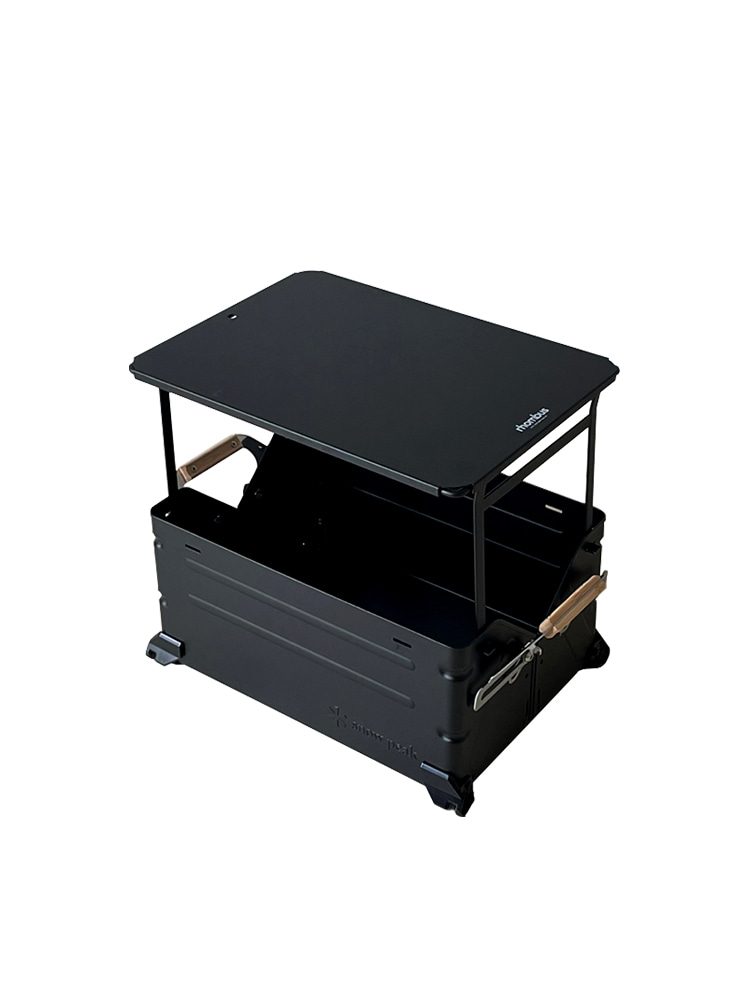 shelfcontainer black 25 rack/plate set